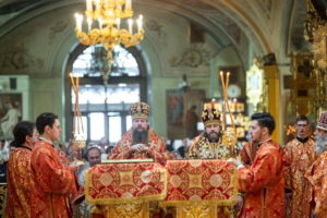 День обретения мощей святителя Алексия в Богоявленском соборе