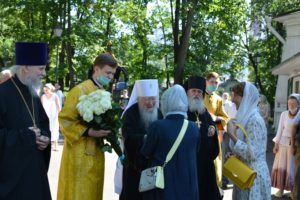 Торжества в день престольного праздника в Петропавловском храме