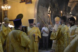 Торжества в день престольного праздника в Петропавловском храме