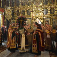 Праздник Воздвижения Креста Господня в Петропавловском храме