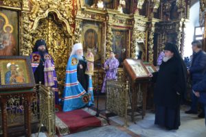 Во 2ю неделю Великого поста викарий посетил Петропавловский храм