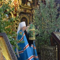 Праздник Святой Троицы в Петропавловском храме в Лефортове