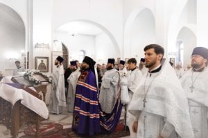 Соборное богослужение духовенства Юго-Восточного викариатства