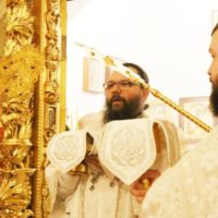 В праздник Богоявления викарий служил в храме в Свиблово