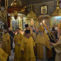 Рождественская архиерейская литургия в Петропавловском храме