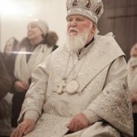 Архиерейская литургия в Рождество Христово на Волжском