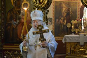 В Петропавловском храме на Вознесение Господне