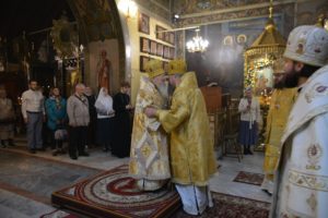 Владыка Ювеналий молитвенно отметил день тезоименитства