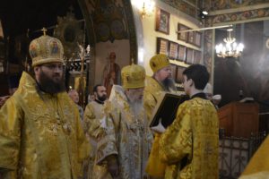 Владыка Ювеналий молитвенно отметил день тезоименитства