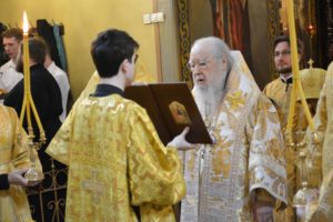 Владыка Ювеналий молитвенно отметил день тезоименитства