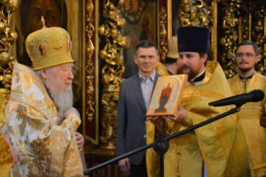 Владыка Ювеналий молитвенно отметил день тезоименитства