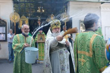День памяти прп Сергия Радонежского в Петропавловском храме