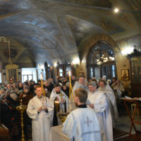 Архиерейские богослужения в праздник Богоявления в Лефортове