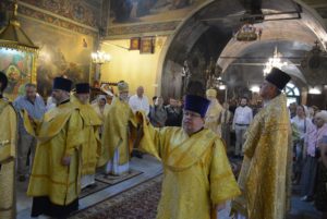 Главный престольный праздник в ПетроПавловском благочинии