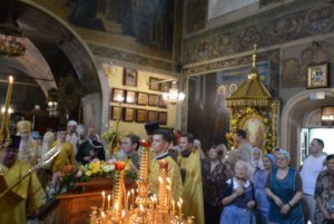 Главный престольный праздник в ПетроПавловском благочинии