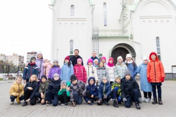 В храме на Волжском проходят экскурсии для младших школьников