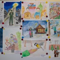 V конкурс детских рисунков «Подарок Младенцу Христу»