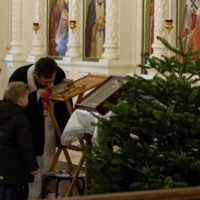 Рождественская детская литургия в храме на Волжском
