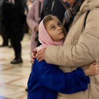 Рождественская детская литургия в храме на Волжском