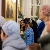 Рождественская детская литургия в храме на Волжском