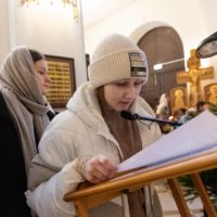 Рождественская детская литургия в храме на Волжском