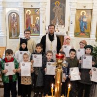V конкурс детских рисунков «Подарок Младенцу Христу» и детская Рождественская литургия