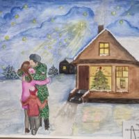 V конкурс детских рисунков «Подарок Младенцу Христу»