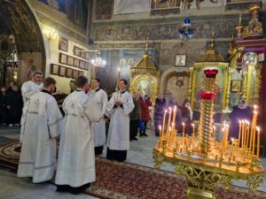 Богослужения в праздник Богоявления в Петропавловском храме