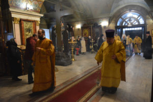 В день годовщины священнической хиротонии митр. Ювеналия