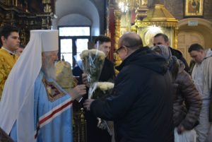 В день годовщины священнической хиротонии митр. Ювеналия