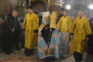 Богослужения в Рождественский сочельник