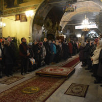 Ночное Рождественское богослужение в Лефортове