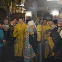 Ночное Рождественское богослужение в Лефортове