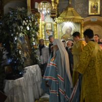 Ночное Рождественское богослужение в Лефортове