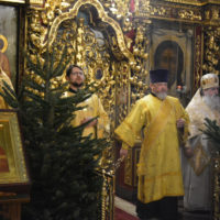 Ночное Рождественское богослужение в Лефортове