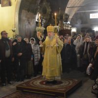 Ночное Рождественское богослужение в Лефортове