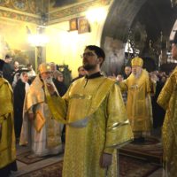 Ночное Рождественское богослужение в Лефортове