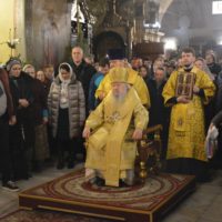 Ночное Рождественское богослужение в Лефортове
