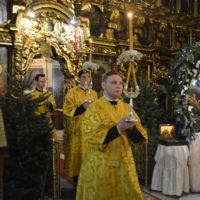 Ночное Рождественское богослужение в Лефортове