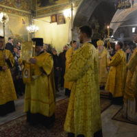 Ночное Рождественское богослужение в Лефортове