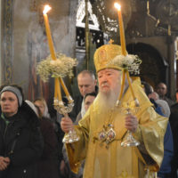 Ночное Рождественское богослужение в Лефортове
