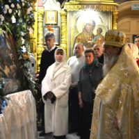 Ночное Рождественское богослужение в Лефортове