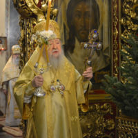 Ночное Рождественское богослужение в Лефортове