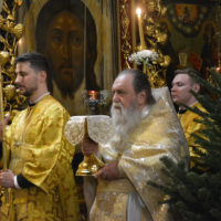 Ночное Рождественское богослужение в Лефортове