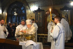 Богослужения в праздник Богоявления в Петропавловском храме