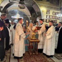 Богослужения в праздник Богоявления в Петропавловском храме
