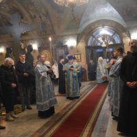 Богослужения в праздник Сретения Господня в Петропавловском храме