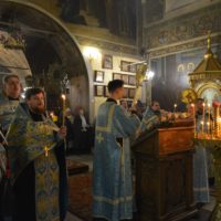 Богослужения в праздник Сретения Господня в Петропавловском храме
