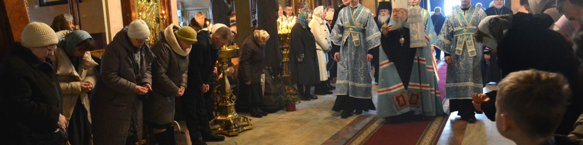 Богослужения в праздник Сретения Господня в Петропавловском храме