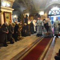Богослужения в праздник Сретения Господня в Петропавловском храме